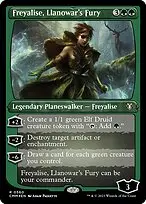 Freyalise, Llanowar's Fury — Commander Masters