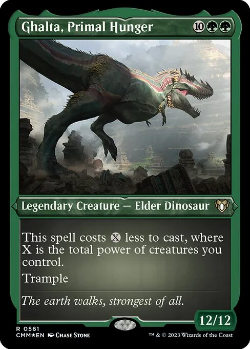 Ghalta, Primal Hunger — Commander Masters
