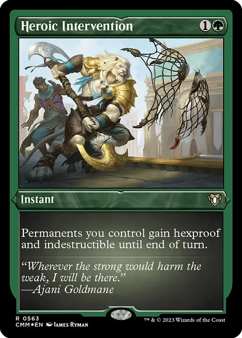Heroic Intervention — Commander Masters