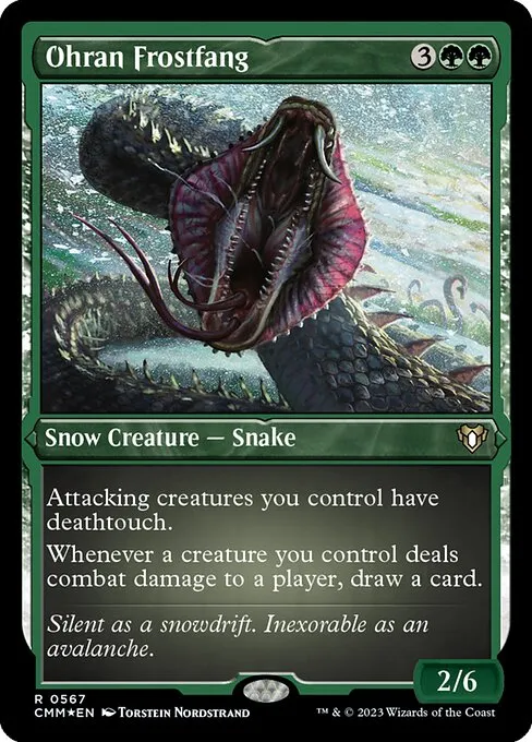 Ohran Frostfang — Commander Masters