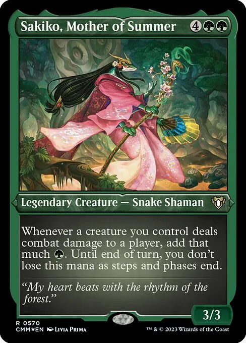 Sakiko, Mother of Summer — Commander Masters