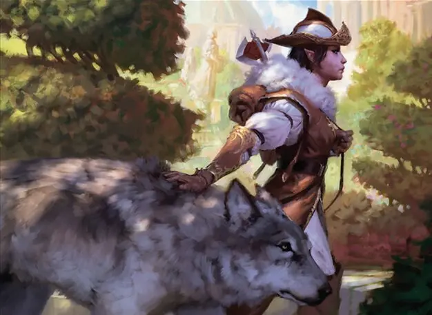 Art detail — Selvala, Heart of the Wilds
