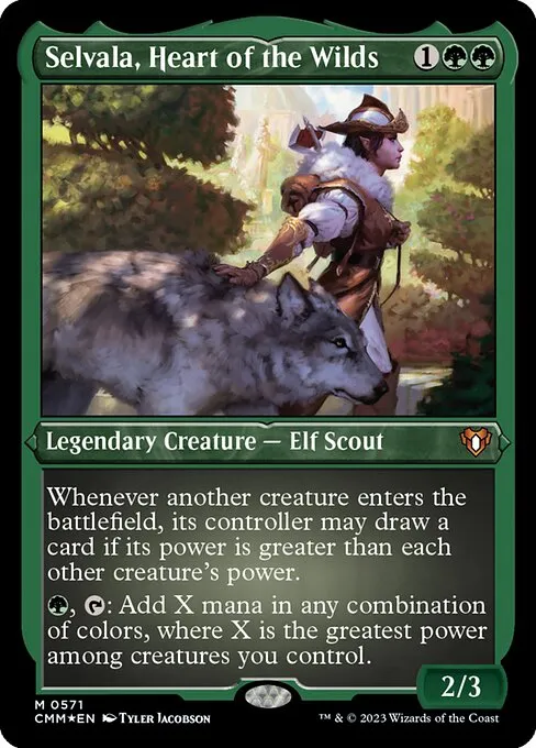 Selvala, Heart of the Wilds — Commander Masters
