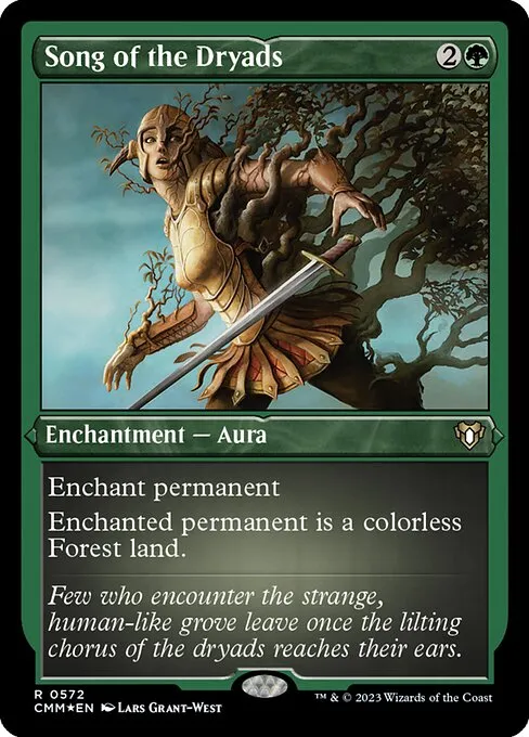 Song of the Dryads — Commander Masters