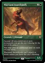 Wayward Swordtooth — Commander Masters