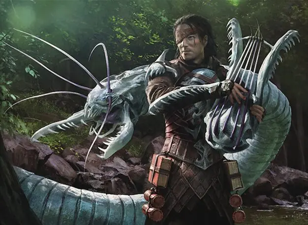 Art detail — Yisan, the Wanderer Bard