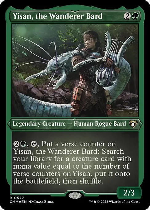 Yisan, the Wanderer Bard — Commander Masters