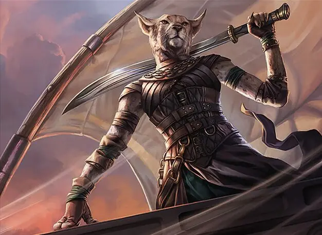 Art detail — Mirri, Weatherlight Duelist