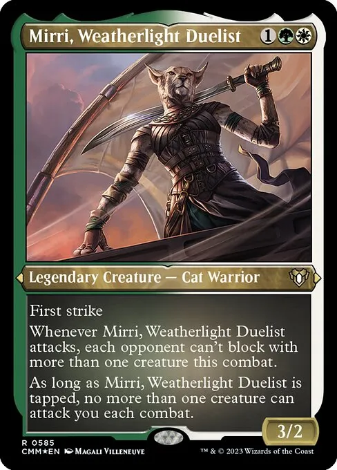 Mirri, Weatherlight Duelist — Commander Masters