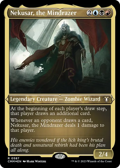 Nekusar, the Mindrazer — Commander Masters