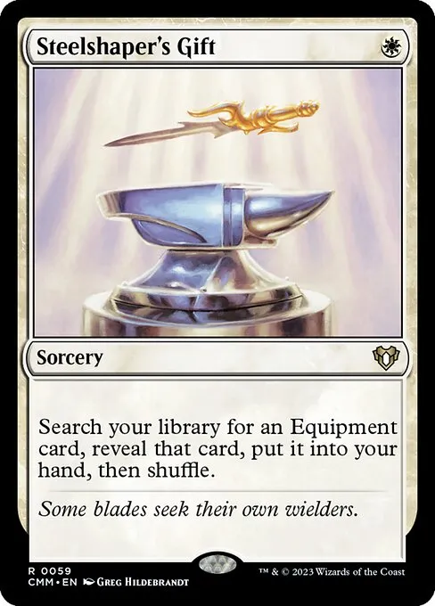 Steelshaper's Gift — Commander Masters