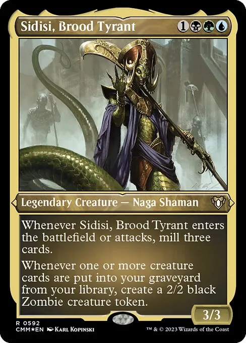 Sidisi, Brood Tyrant — Commander Masters