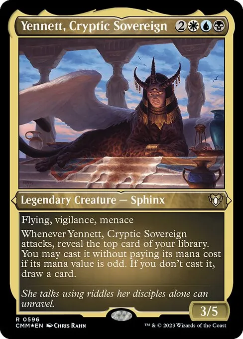 Yennett, Cryptic Sovereign — Commander Masters