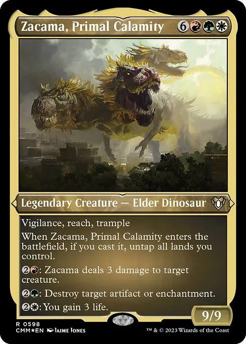 Zacama, Primal Calamity — Commander Masters