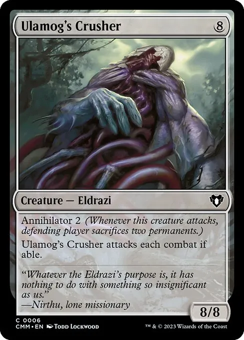 Ulamog's Crusher — Commander Masters