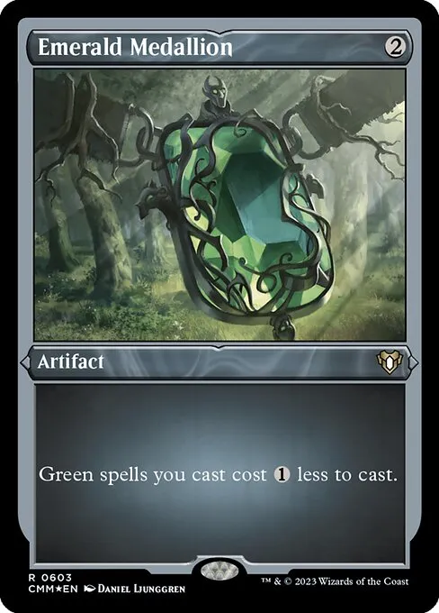 Emerald Medallion — Commander Masters