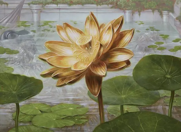 Art detail — Gilded Lotus