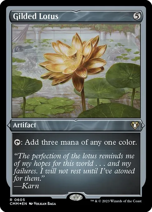 Gilded Lotus — Commander Masters