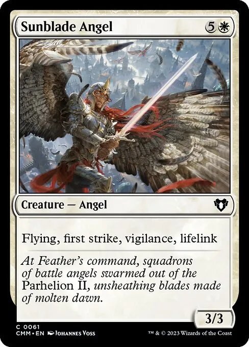 Sunblade Angel — Commander Masters