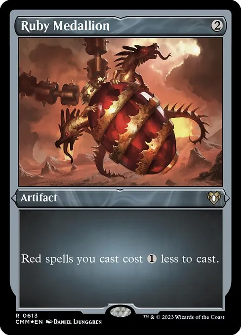 Ruby Medallion — Commander Masters