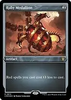 Ruby Medallion — Commander Masters