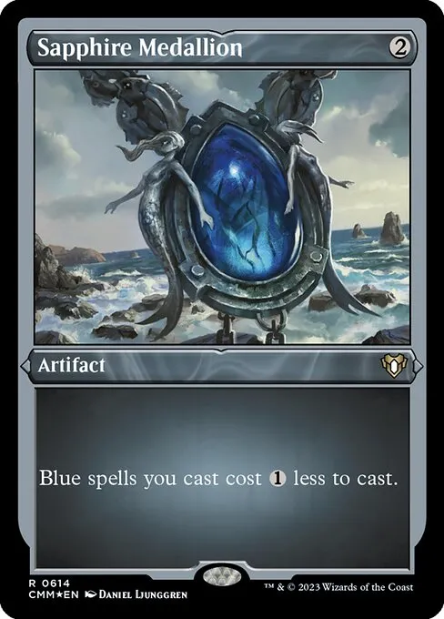 Sapphire Medallion — Commander Masters