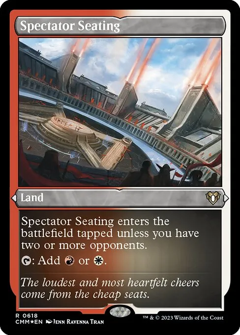 Spectator Seating — Commander Masters