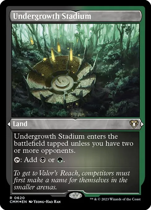 Undergrowth Stadium — Commander Masters