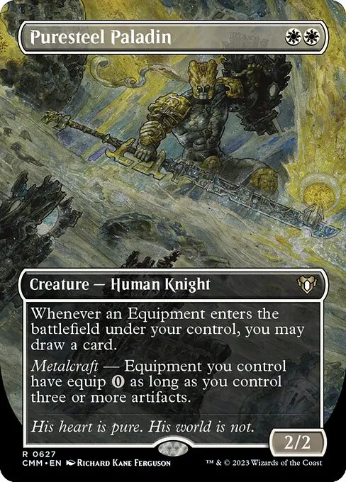 Puresteel Paladin — Commander Masters