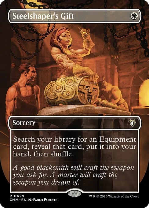 Steelshaper's Gift — Commander Masters