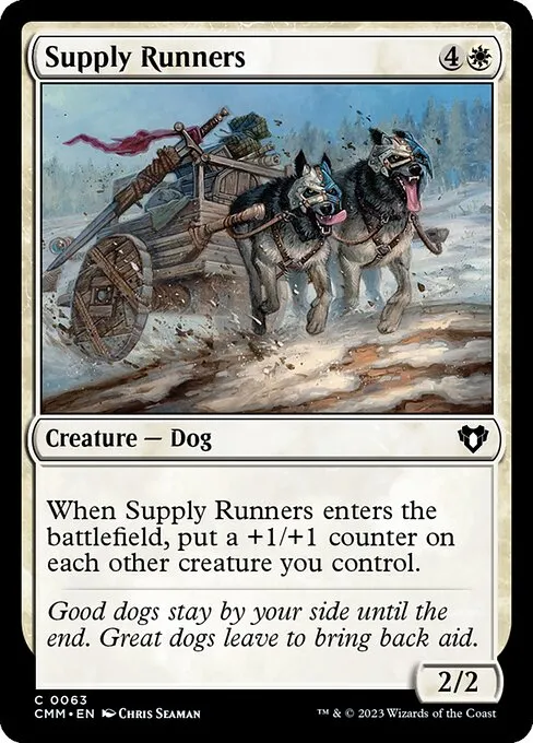 Supply Runners — Commander Masters