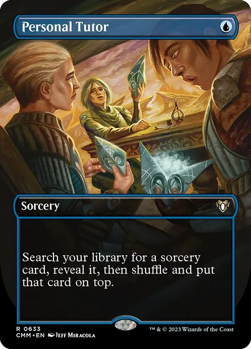 Personal Tutor — Commander Masters