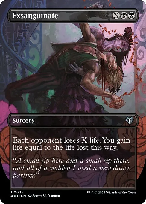Exsanguinate — Commander Masters