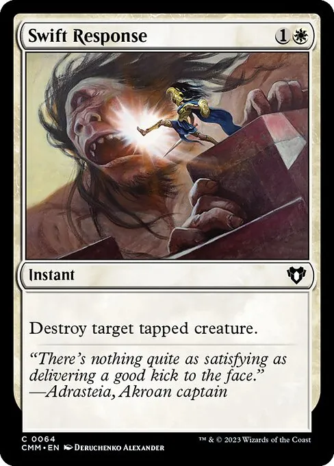Swift Response — Commander Masters