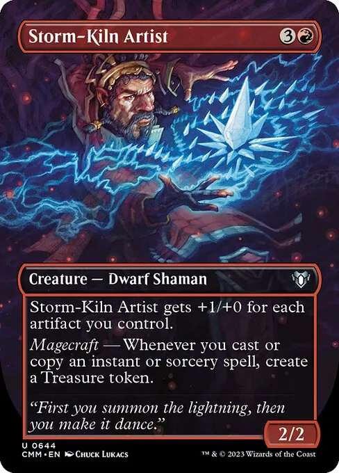 Storm-Kiln Artist — Commander Masters