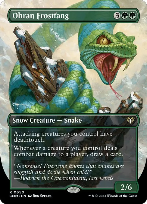 Ohran Frostfang — Commander Masters