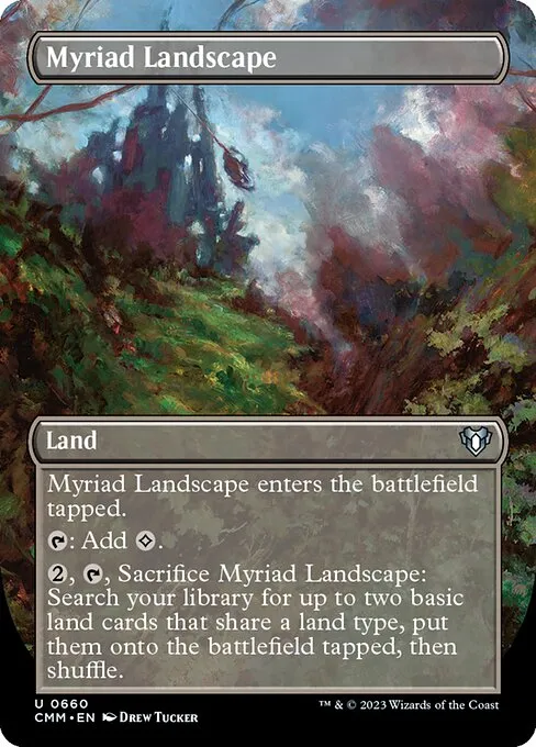 Myriad Landscape — Commander Masters