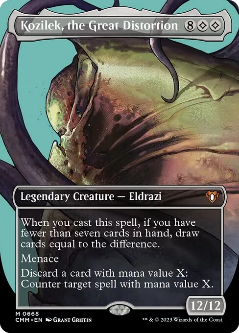 Kozilek, the Great Distortion — Commander Masters