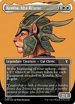 Kemba, Kha Regent — Commander Masters