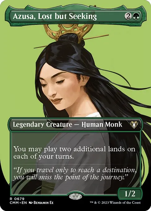 Azusa, Lost but Seeking — Commander Masters