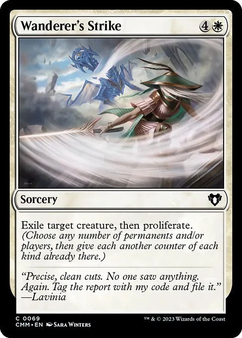 Wanderer's Strike — Commander Masters