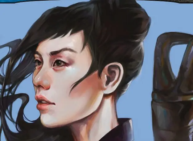 Art detail — Yuriko, the Tiger's Shadow