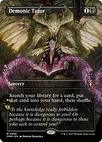 Demonic Tutor — Commander Masters
