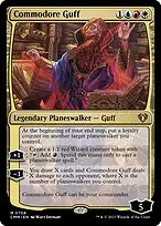 Commodore Guff — Commander Masters