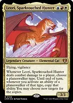 Leori, Sparktouched Hunter — Commander Masters
