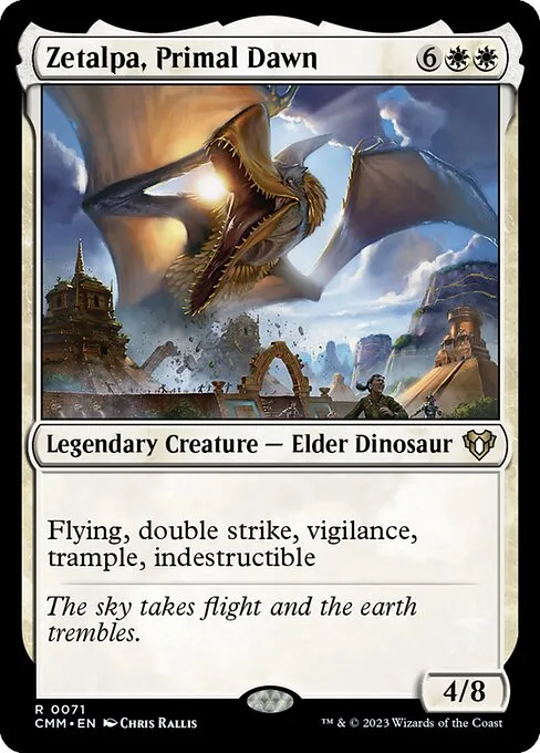 Zetalpa, Primal Dawn — Commander Masters