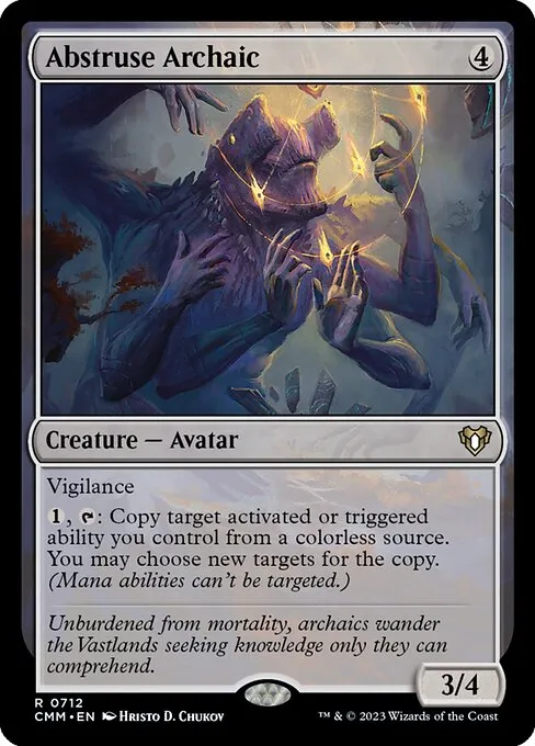 Abstruse Archaic — Commander Masters