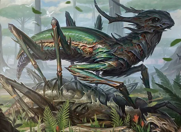Art detail — Skittering Cicada