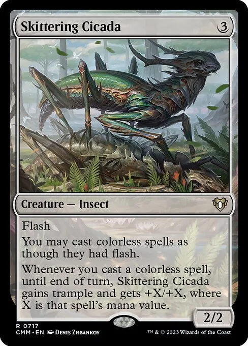 Skittering Cicada — Commander Masters