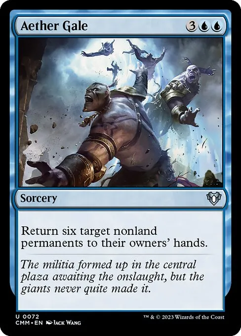 Aether Gale — Commander Masters